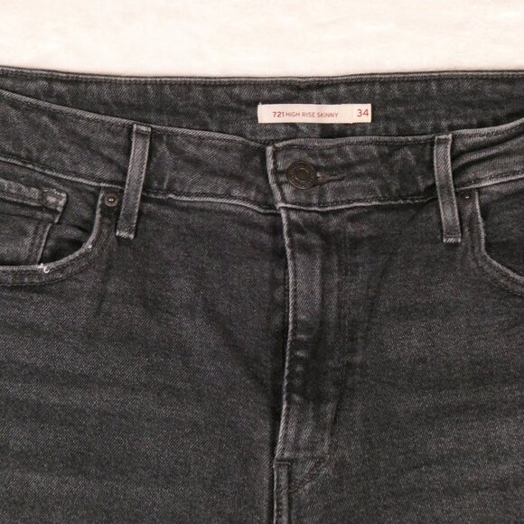 Levi's 721 High Rise Skinny Jeans - Picture 3 of 9